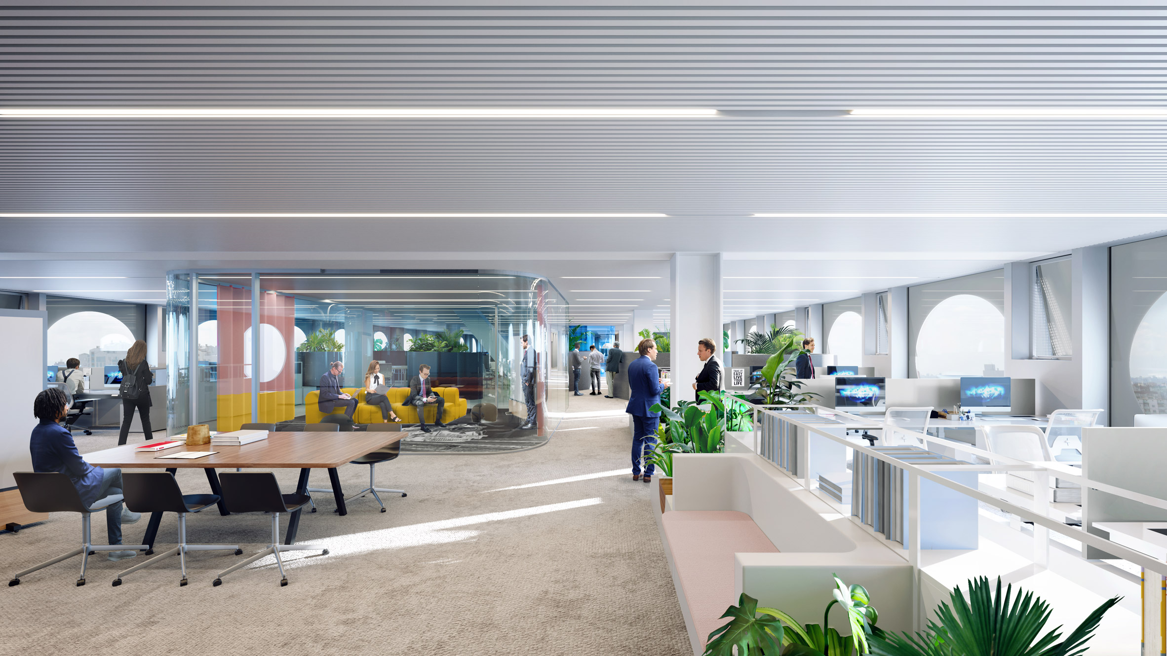 OMA 打造比利时铁路总部,融入历史与现代元素-24