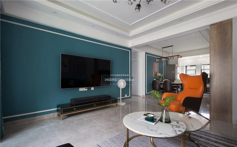 飞行员四室独居,蓝调轻奢尽享时尚生活-14