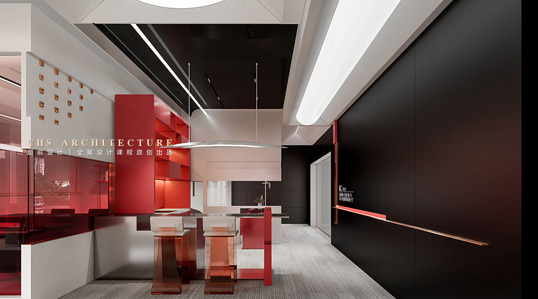 如日方升·办公室原创全案设计丨超前设计-23