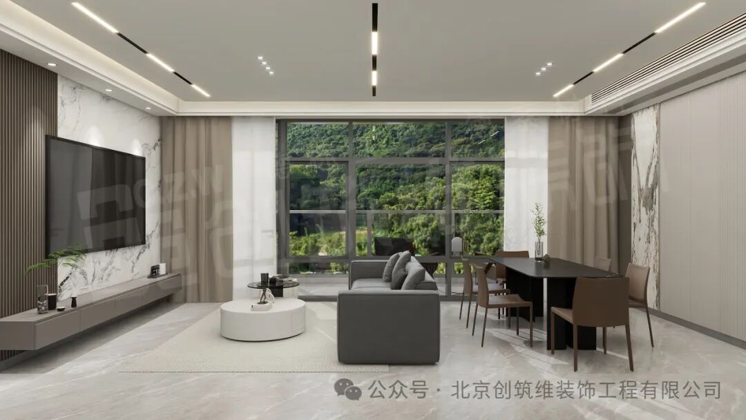 御东君临|122㎡3室2厅3卫1厨轻奢风装修案例-21