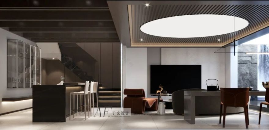 龙湖·天璞 300㎡轻奢叠墅,极简空间秩序诠释生活美学-55