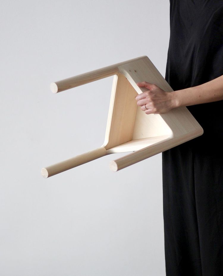 Wooden stools（木制凳子系列）-4