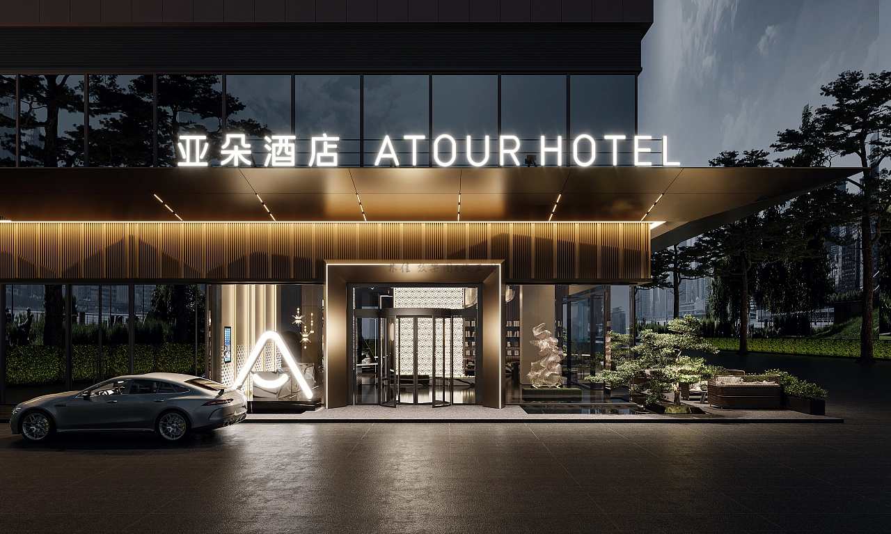 室外/各类黄昏类型鸟瞰图纸 -3