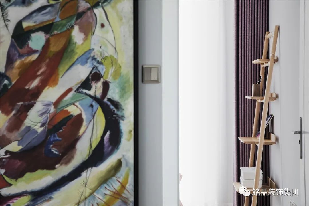 130㎡现代家居,母女不同需求一次满足,宽敞通透还有独立书房-50