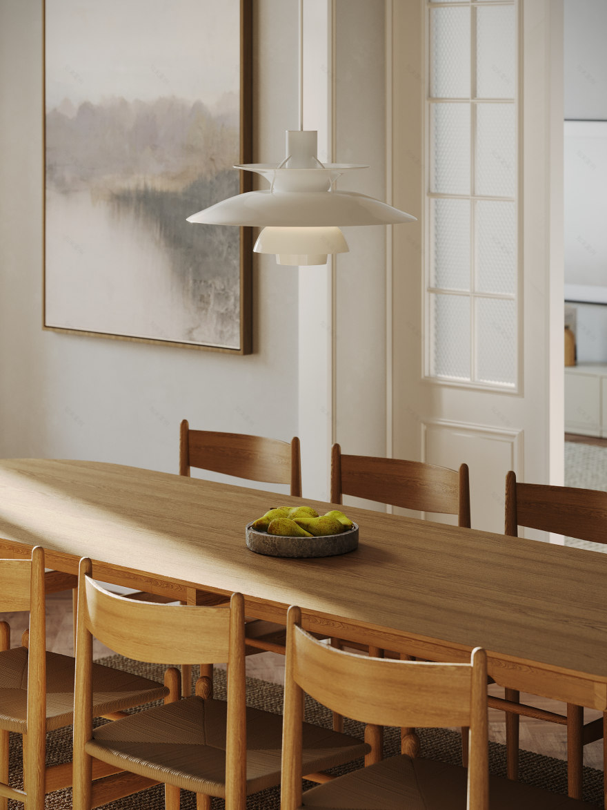 柏林公寓可视化呈现丨德国柏林丨Mosolova Valeria-15