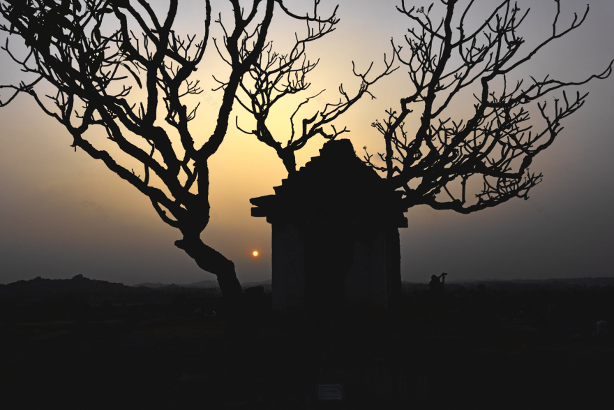 哈皮的黎明与黄昏丨印度-22