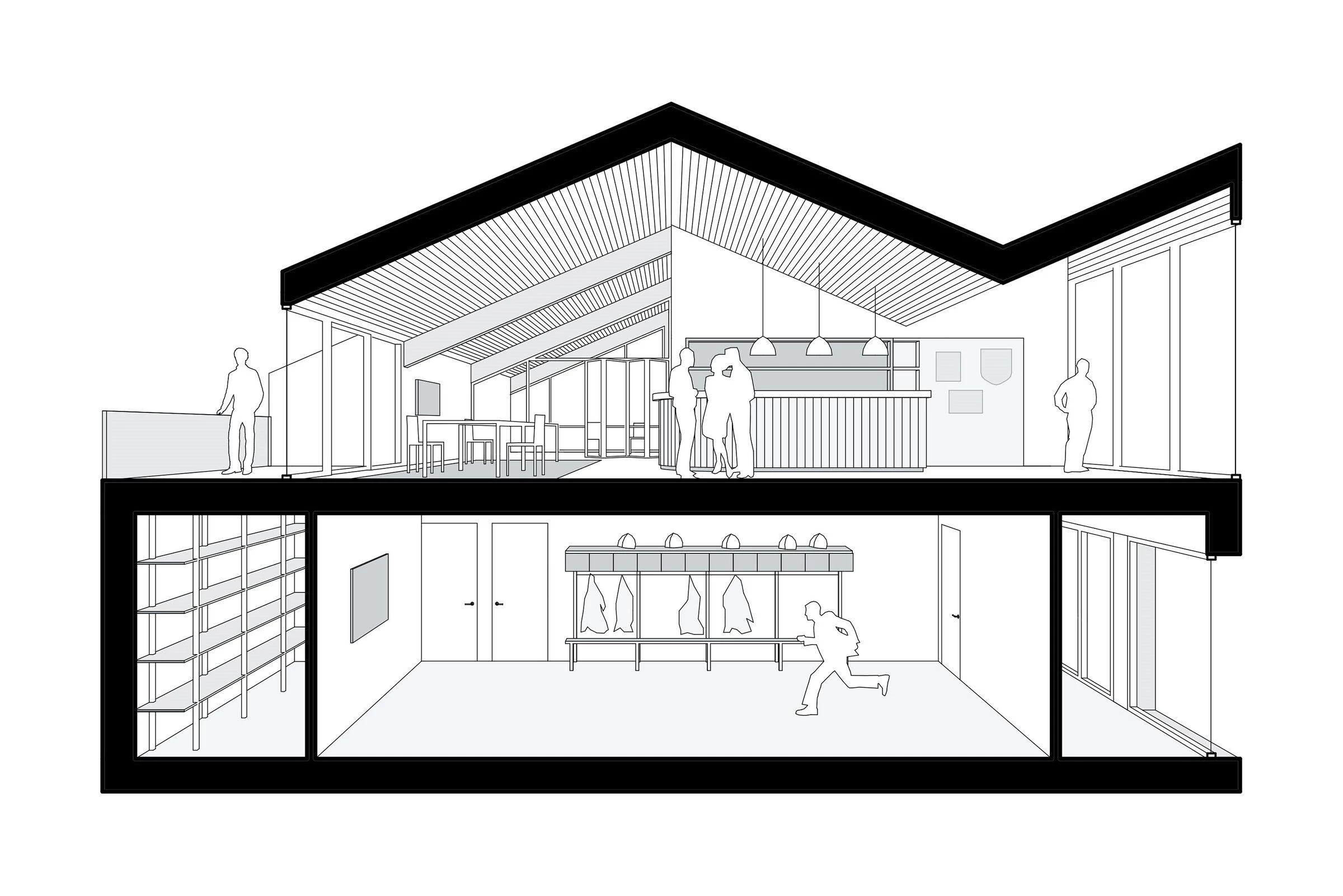 Bennebroek 消防站丨荷兰丨Studio Nuy Van Noort-19