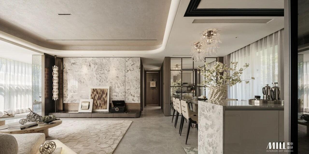 万科·广州万溪·瑧园140m²样板间丨中国广州丨深圳市蜜尔室内艺术设计有限公司-8