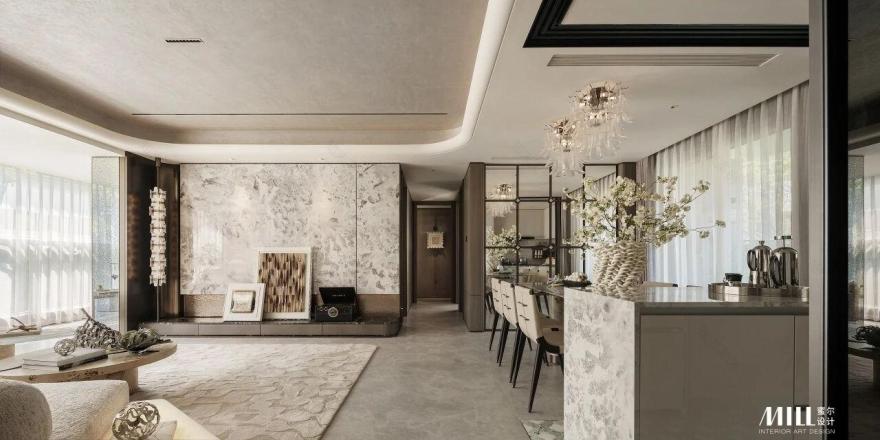 万科·广州万溪·瑧园140m²样板间丨中国广州丨深圳市蜜尔室内艺术设计有限公司-8