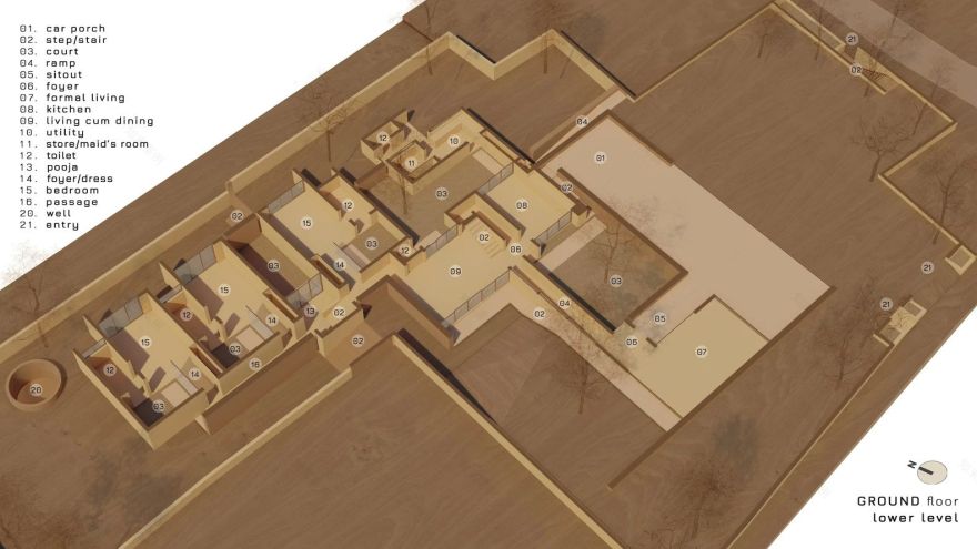 The Stoic Wall 住宅丨印度丨LIJO.RENY.architects-53