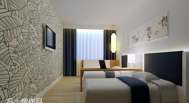 河南灵宝袋鼠艺术酒店走廊设计实录-22