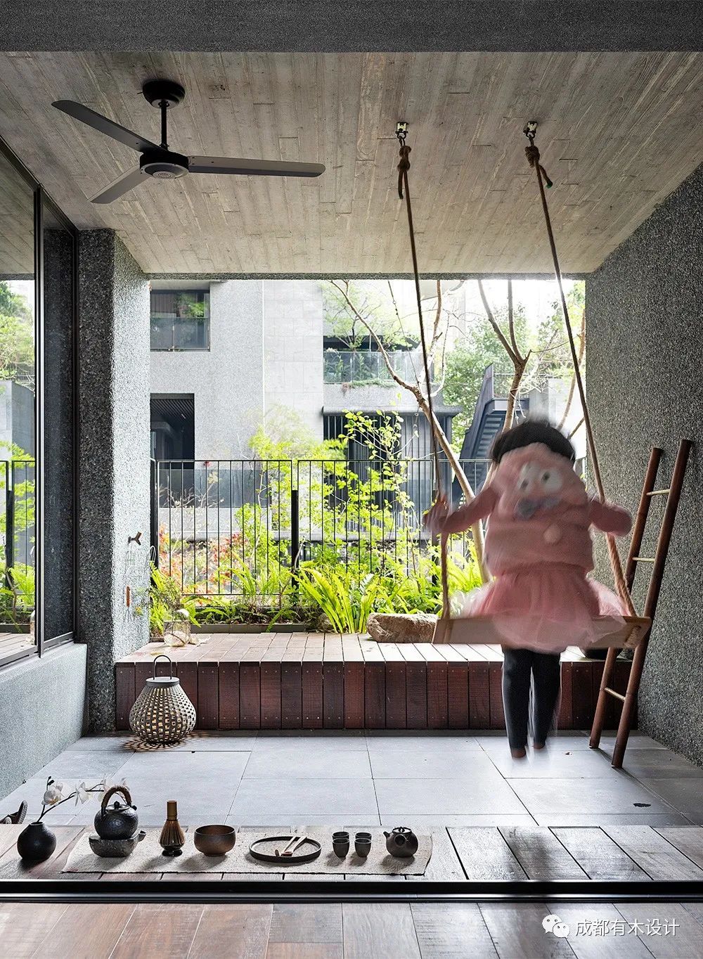 现代原木感混搭居所丨大墨-55