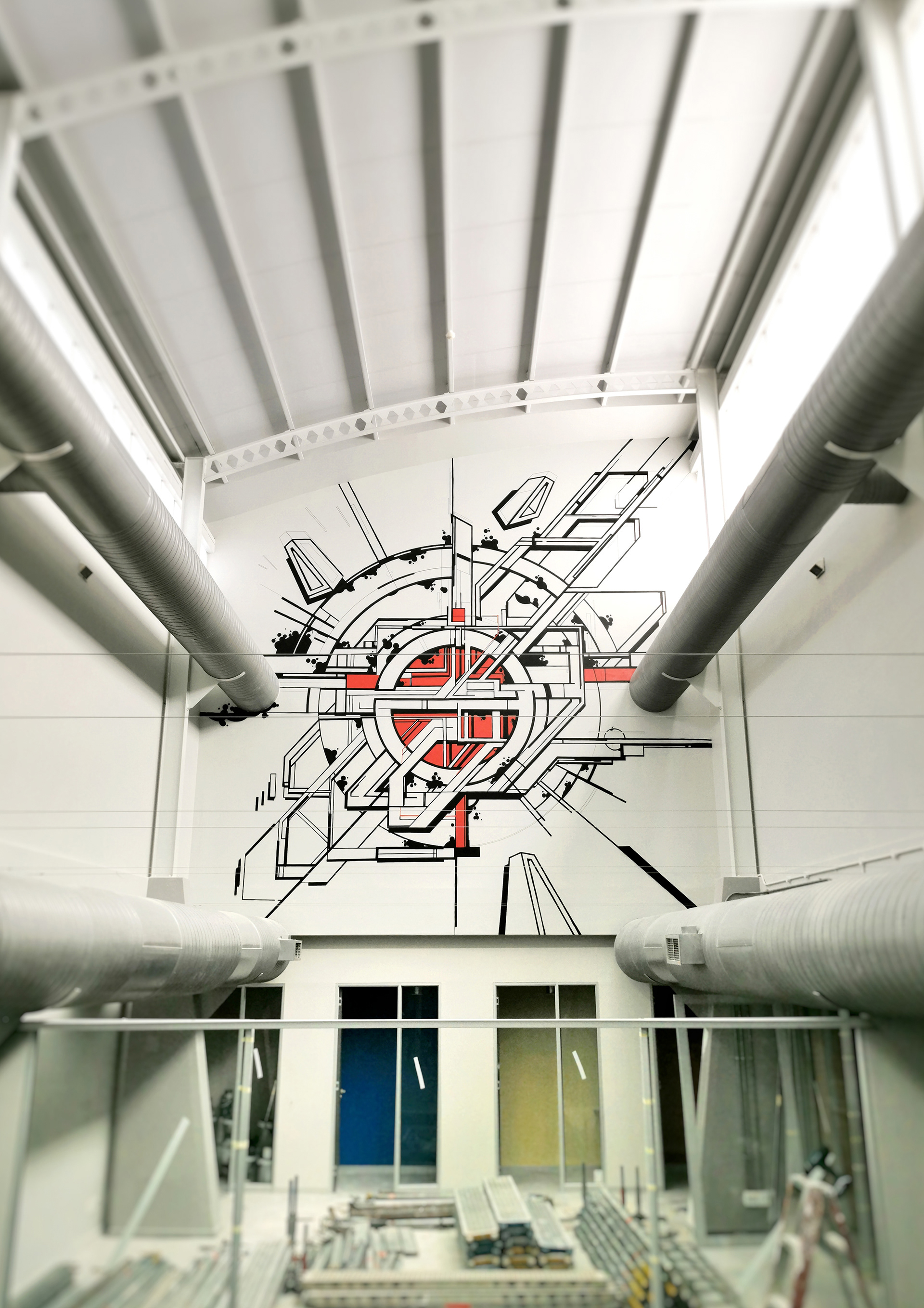 Haefele Technology 室内壁画设计丨PEG Design-38