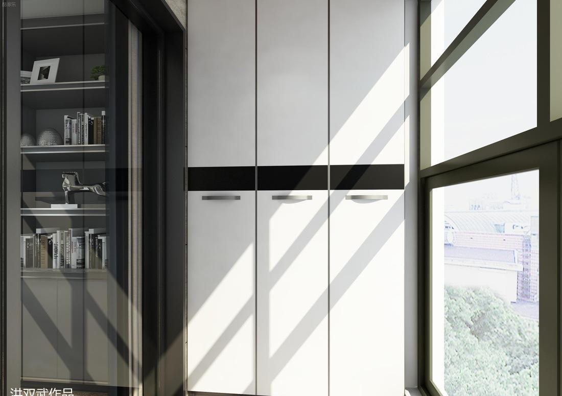 X 公馆高级灰 | 暗黑风格中的简约宁静-43