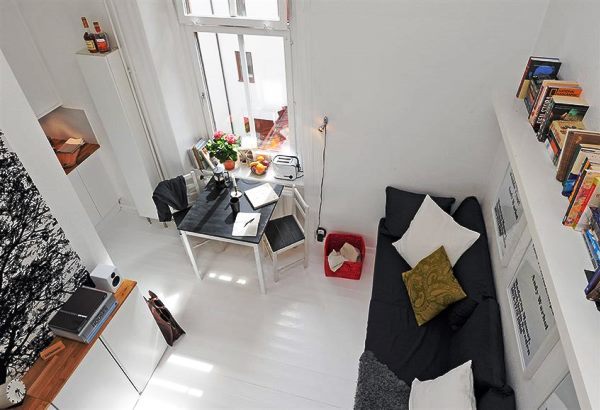 小面积公寓式工作室室内设计-6