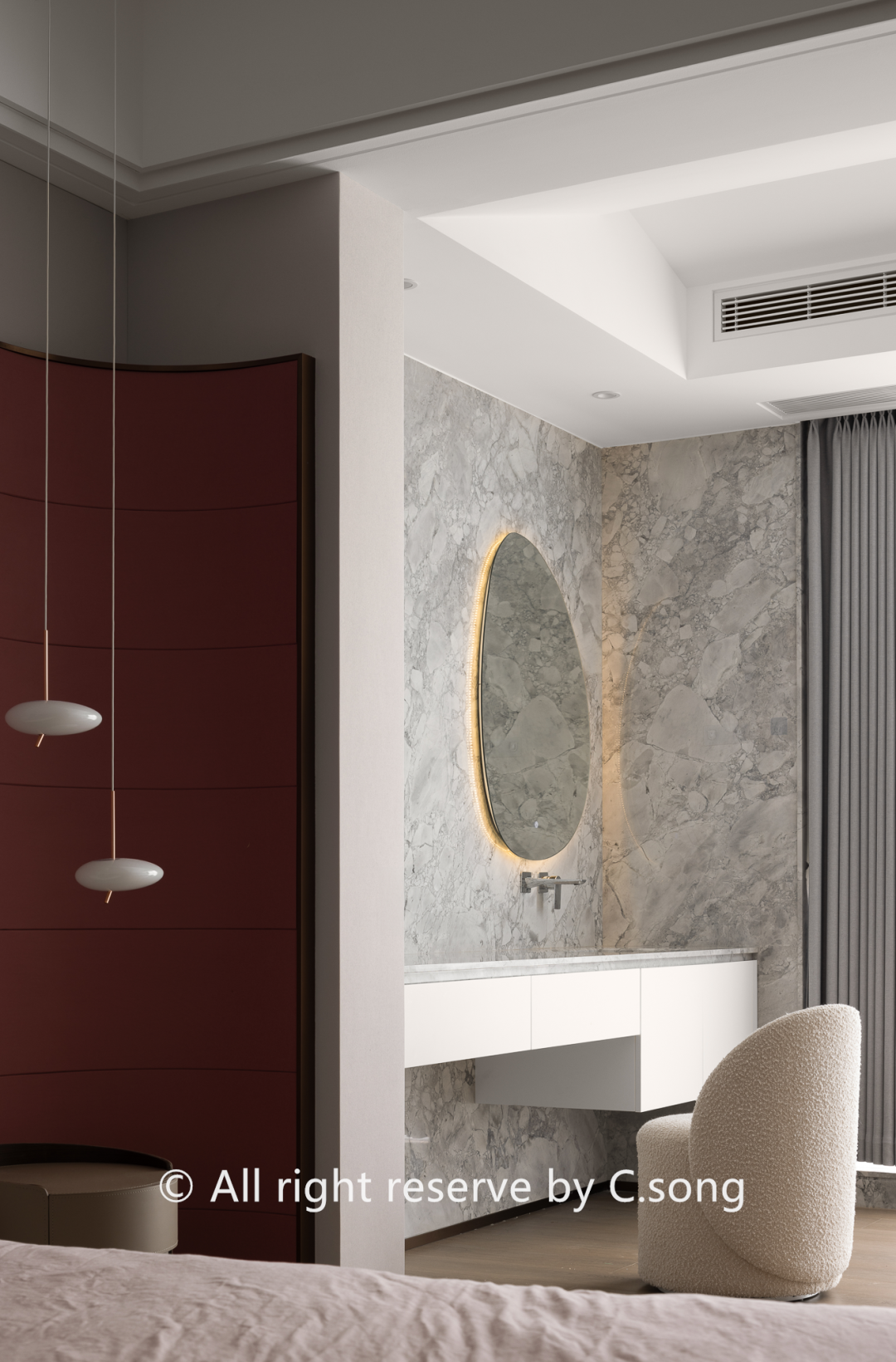 瑰·意（全案落地新作）丨中国广东丨汕头市呈颂设计工程有限公司-33