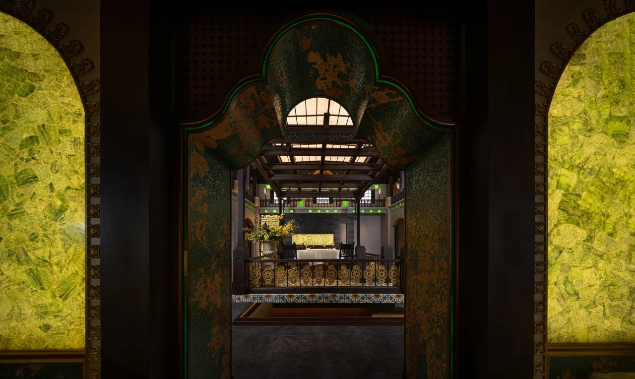 金链花餐厅(国贸)丨中国北京丨杭州意关联设计事务所-3