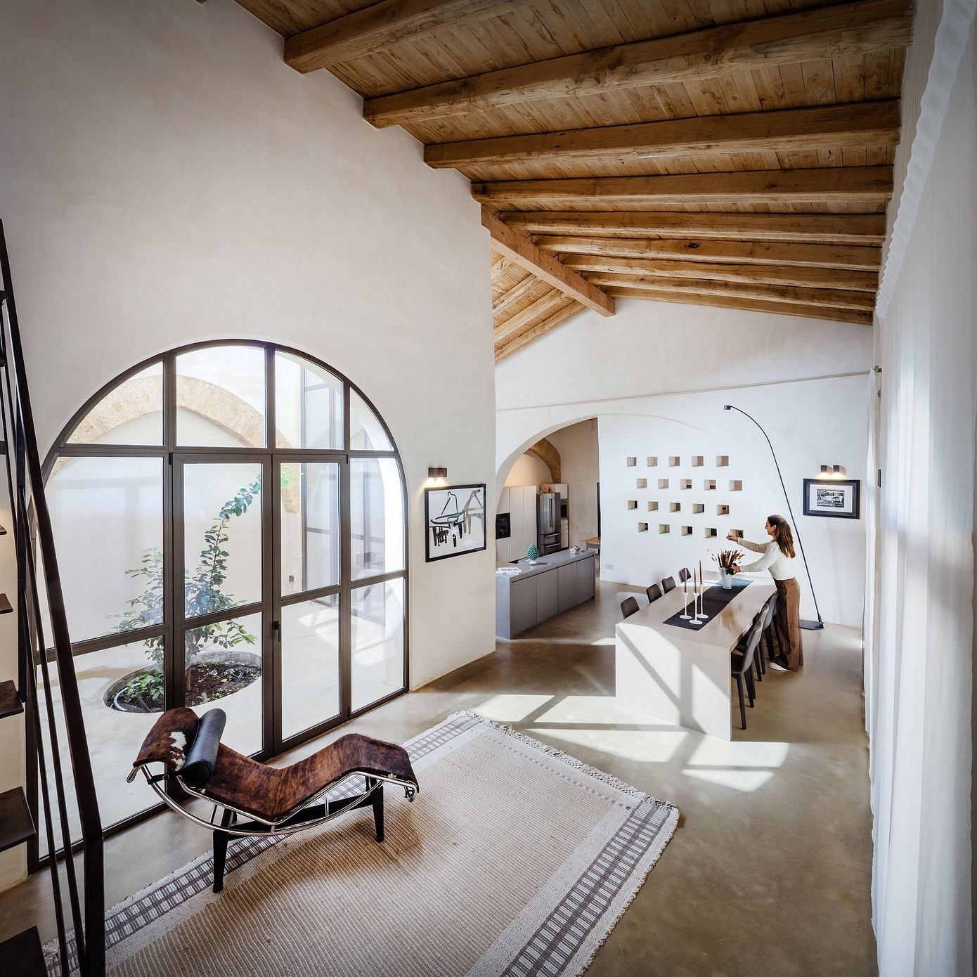 Casa SC: Adaptive Barn Home in Menfi with Soulful Rural Character-7