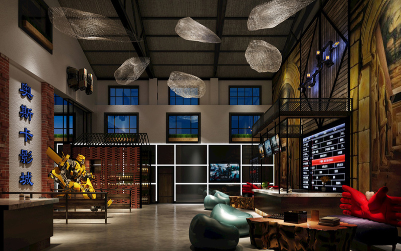 售票厅室内设计案例效果图-4