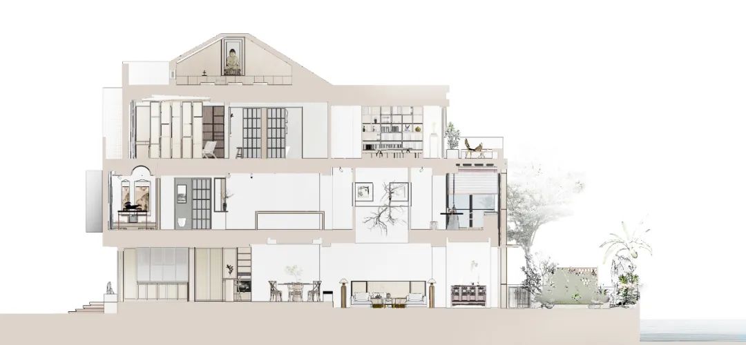 广州番禺静谧艺术别墅丨中国广州丨301 设计研究所-72