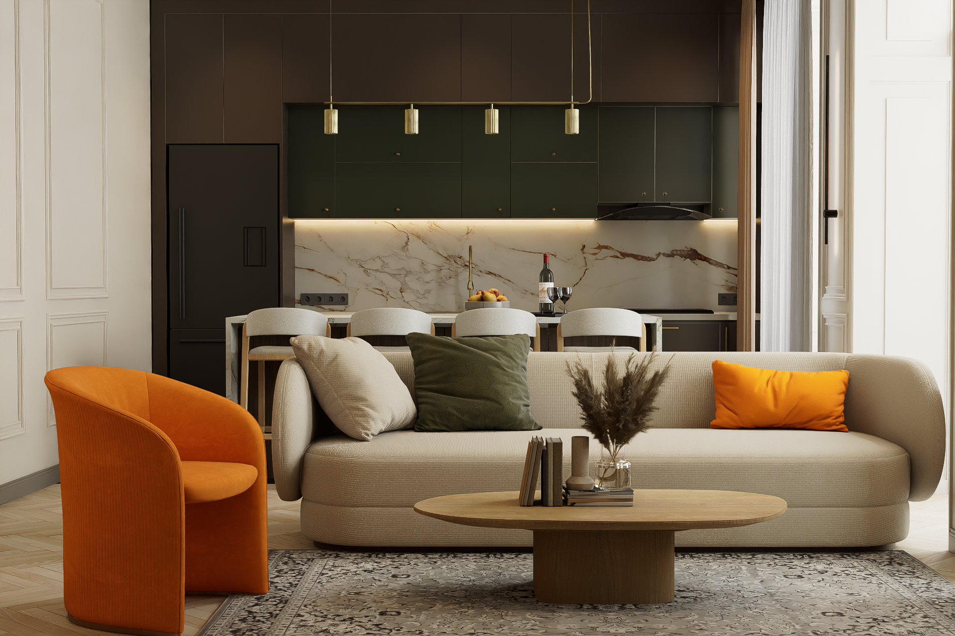 Apartment interior design - Sololaki-4