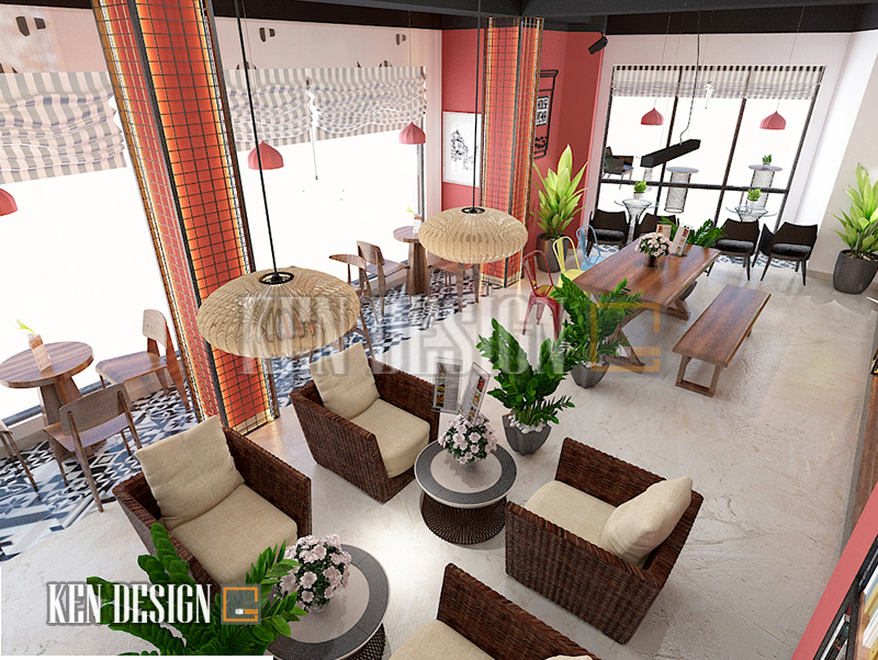 House of Cha Phan Văn Trường奶茶店室内设计丨Kendesign-17