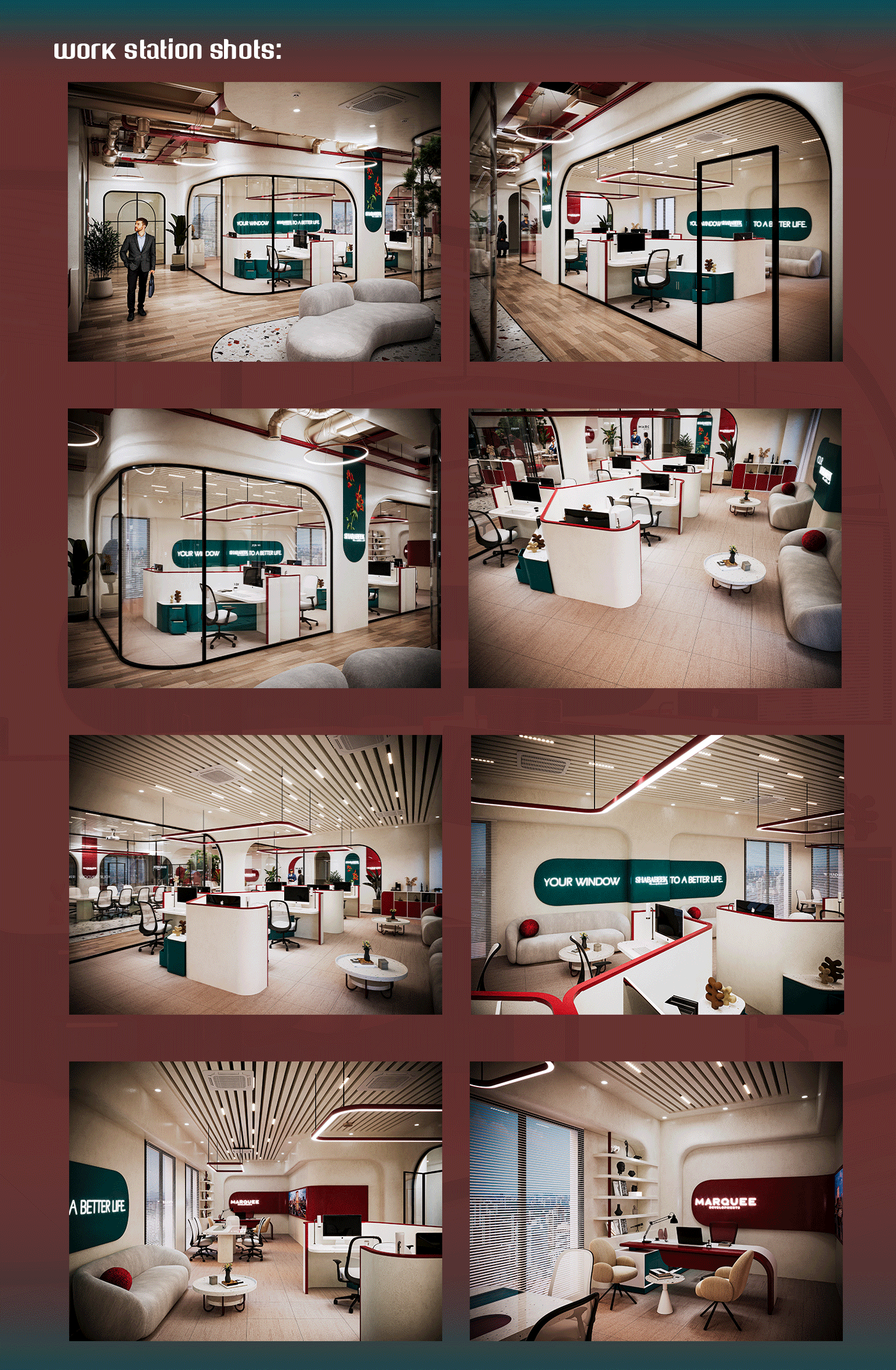 Administrative interior design "marquee company"-7