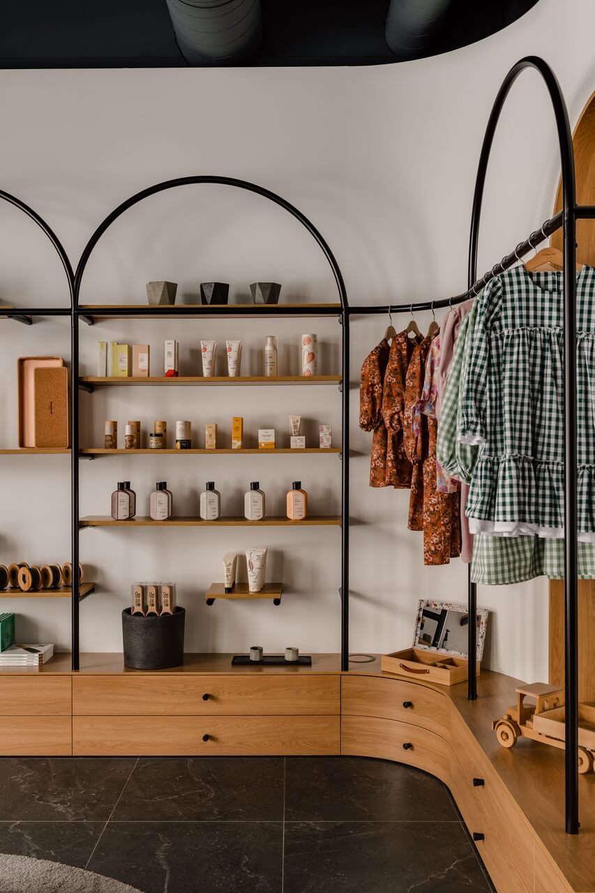 OLIKA Concept Store w Tuszowie Narodowym - showroom pełen ekologicznych produktów - PLN Design-9