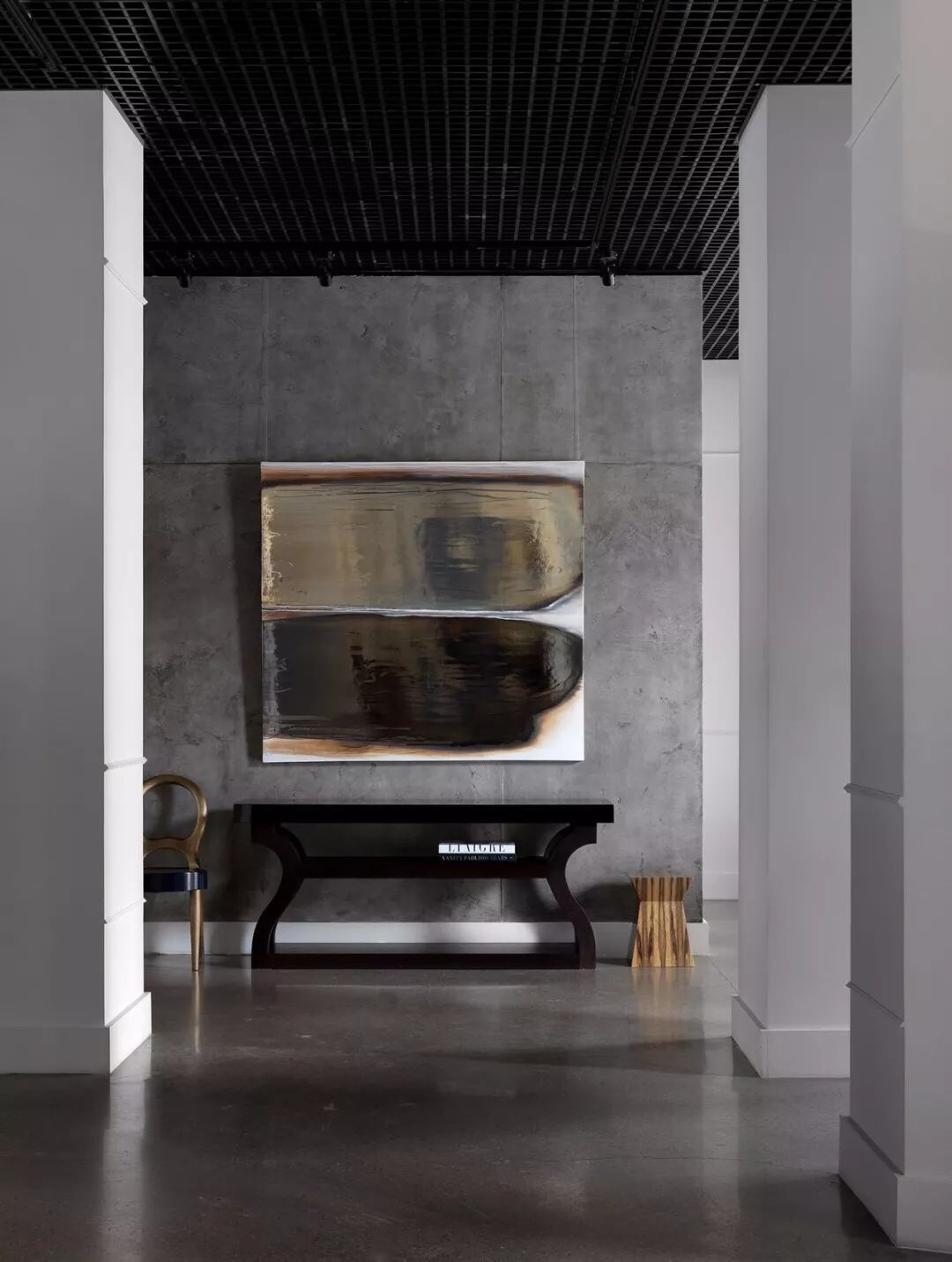 莫斯科现代风公寓设计，刚柔并重的艺术宅邸-38