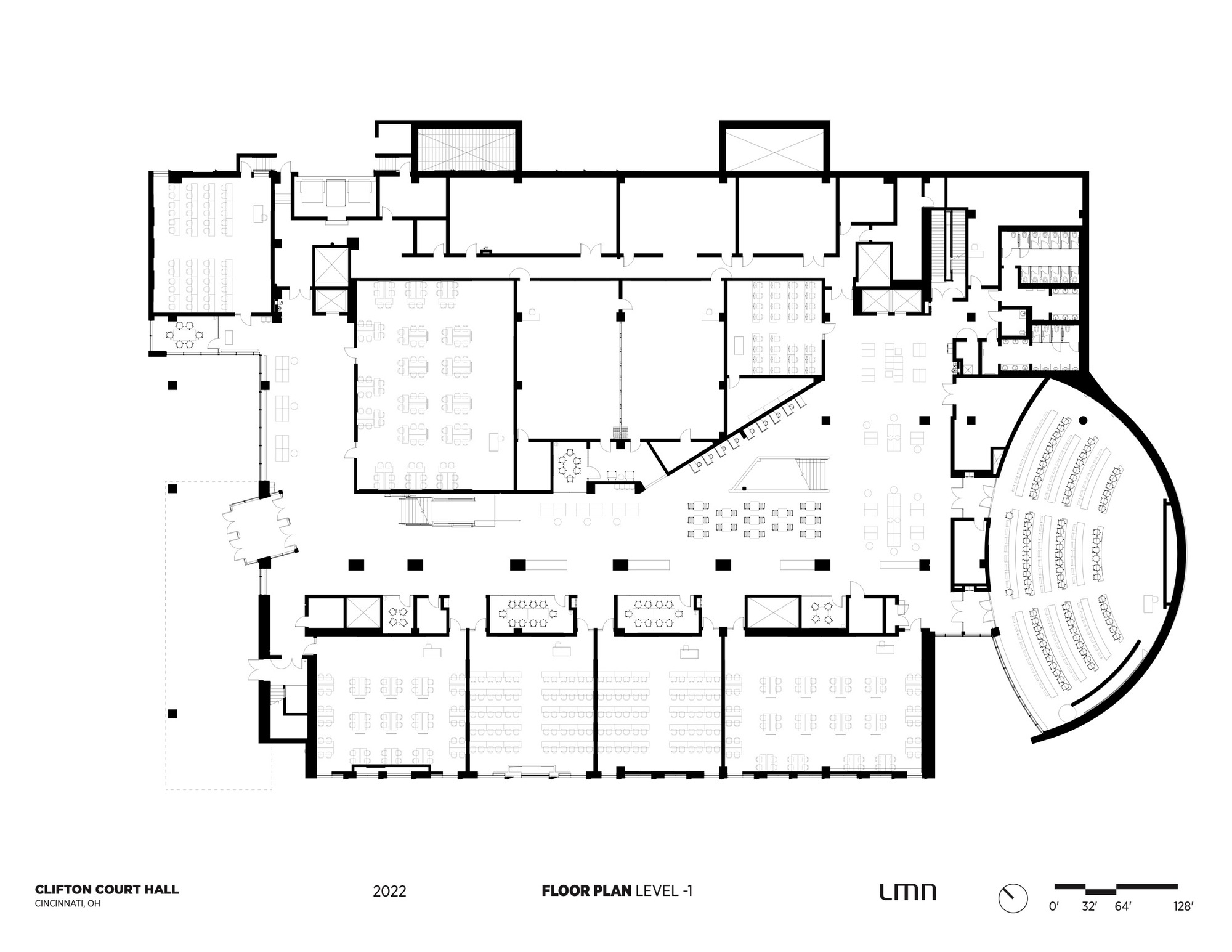 克利夫顿法院大厅丨美国辛辛那提丨LMN Architects-51