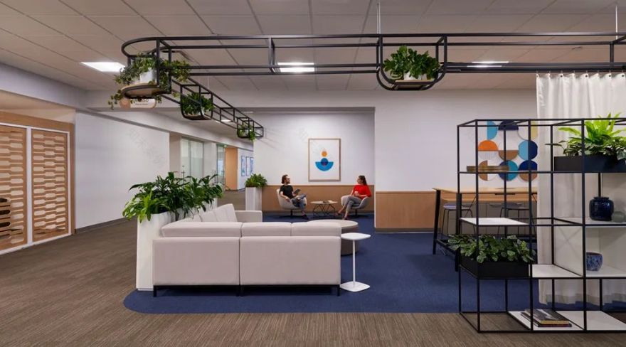 美国 Bread Financial 园区办公大楼升级丨美国哥伦布丨Unispace 设计团队-15