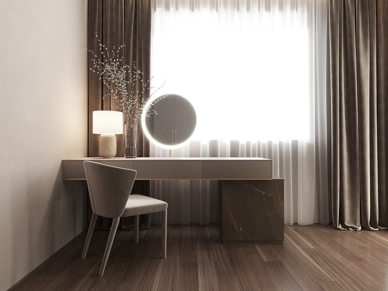 米色系公寓设计 感受柔和色调带来的美感-10