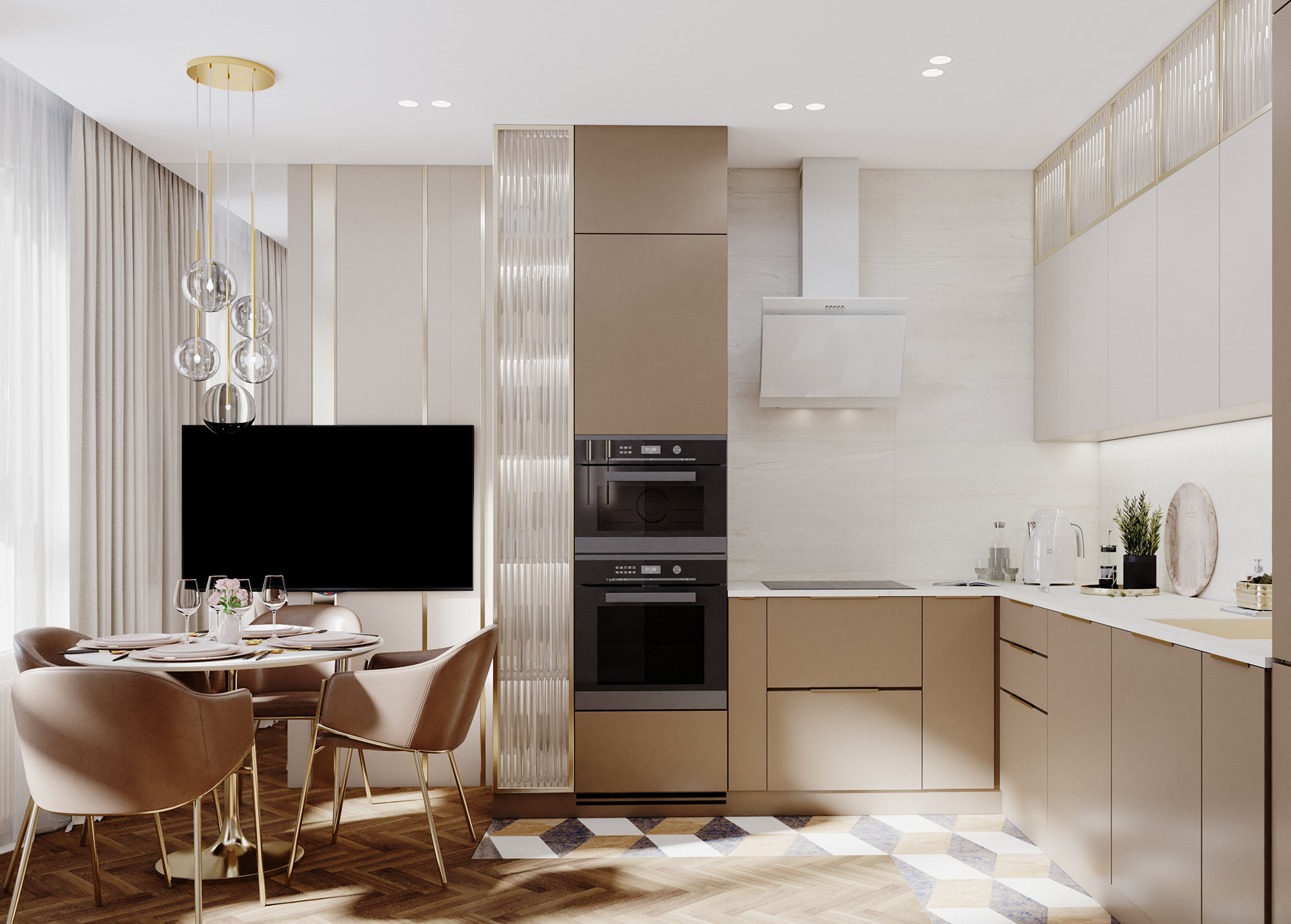 2室公寓室内设计项目-6