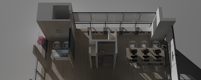 盐城市装修公司办公室设计-4