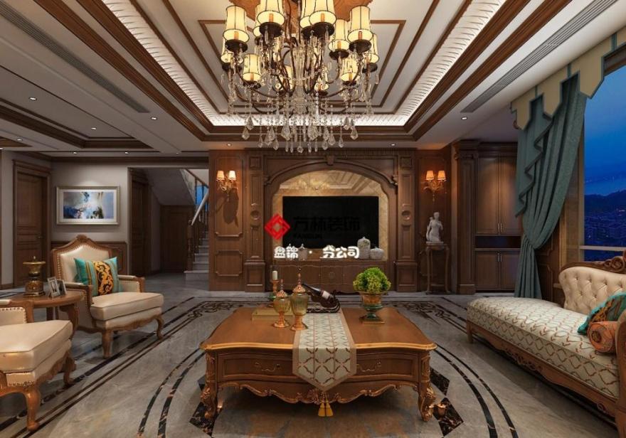 盘锦霞光府壹号院 300 平中式装修惊艳亮相-3