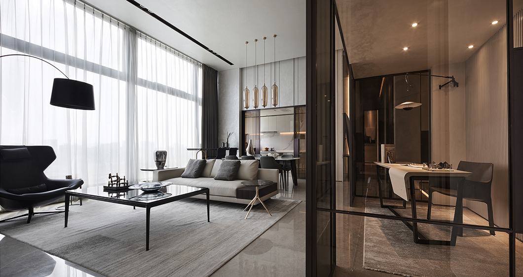 杭州星耀中心大平层住宅丨中国杭州丨GFD 杭州广飞室内设计事务所-37