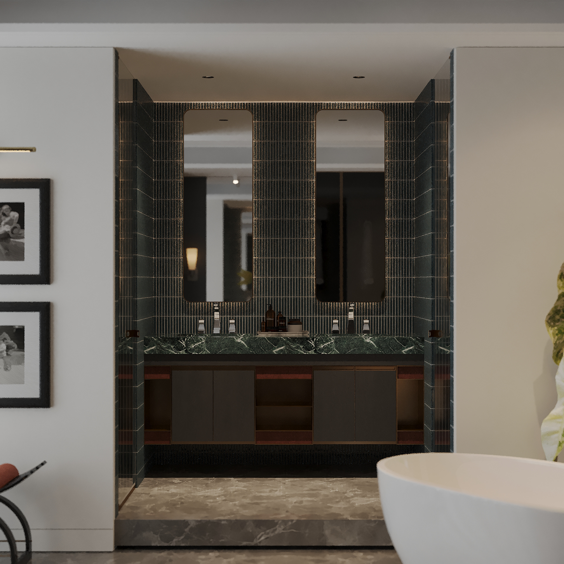 3dsmax Premium Bedroom Model-12