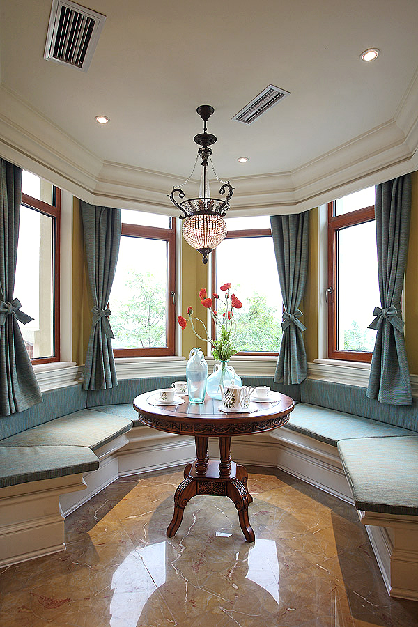 法式简约家装别墅样板房-2-27