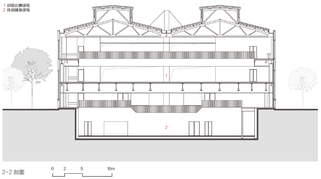 景德镇陶机厂全民健身馆丨中国景德镇丨北京华清安地建筑设计有限公司-23