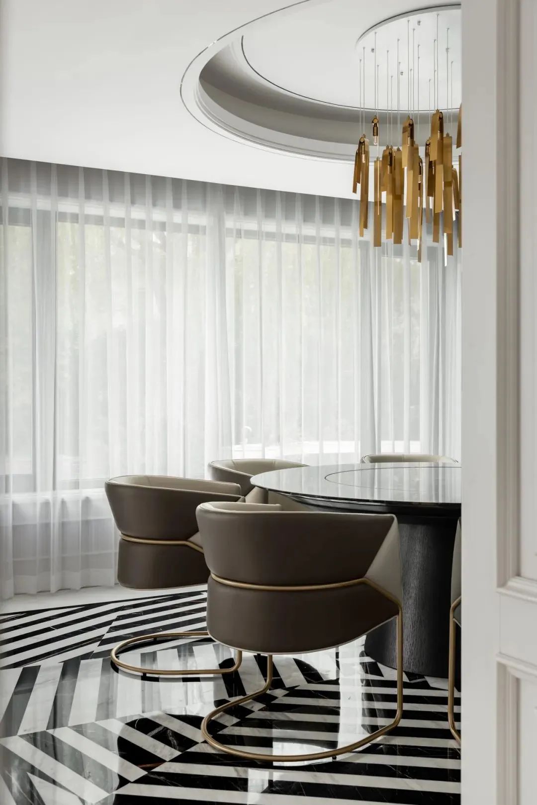 现代法式华居丨中国北京丨清美空间设计-73