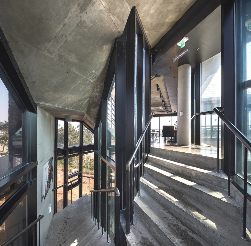 韩国日出之城的五边形商业建筑-37