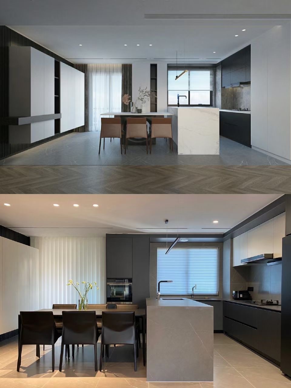 90平拥有梦想中的岛台和大平层的居住感-6