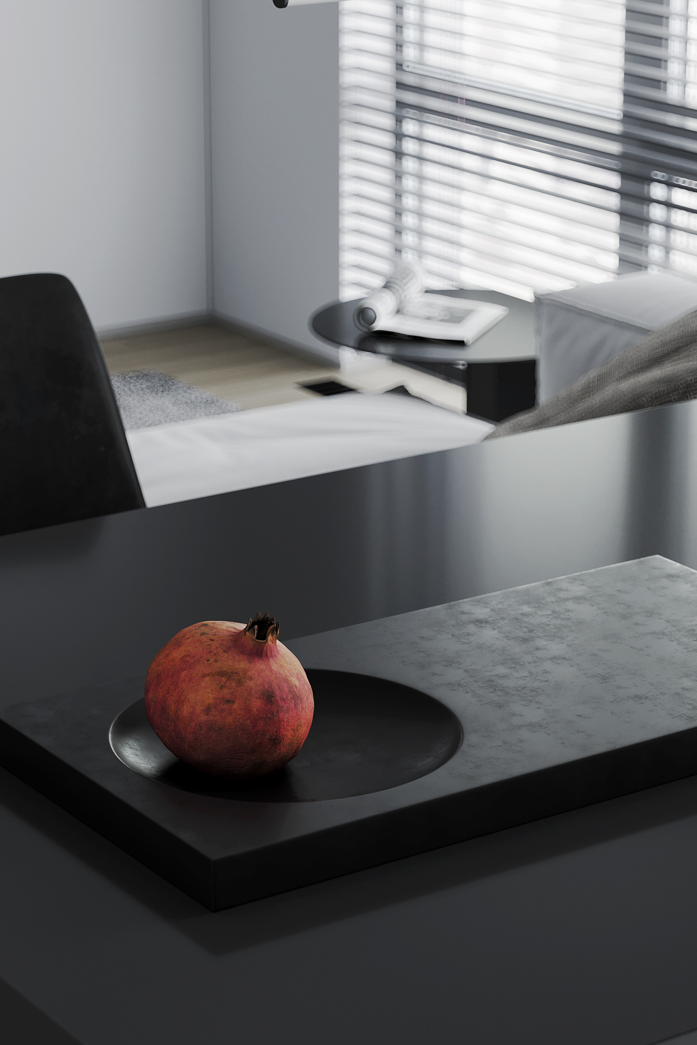 高级灰调子 简约空间-6