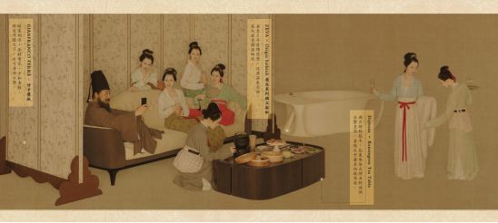 《韩熙载夜宴图》古今穿越设计,尽显生活美学-37