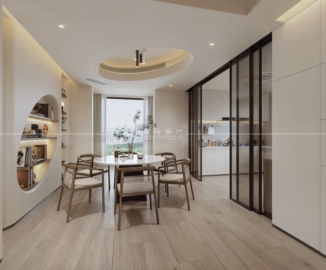 天地源兰亭坊顶复侘寂风别墅设计丨中国西安丨青马别墅设计-18