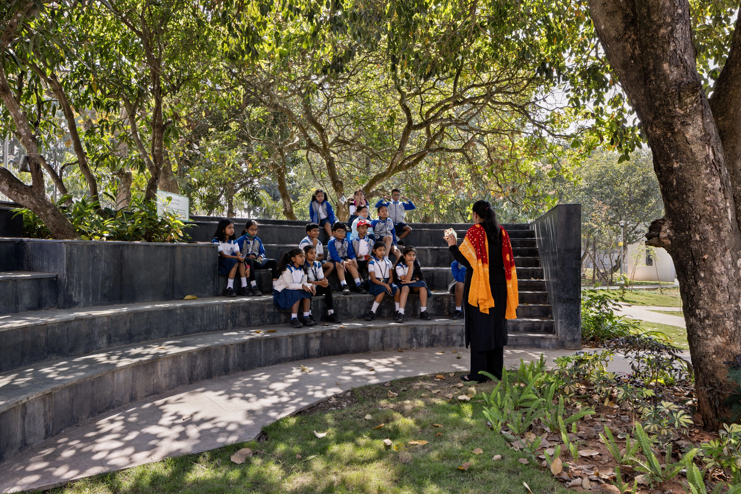 Euro School Bannerghatta 学校丨印度班加罗尔丨Vijay Gupta Architects-31