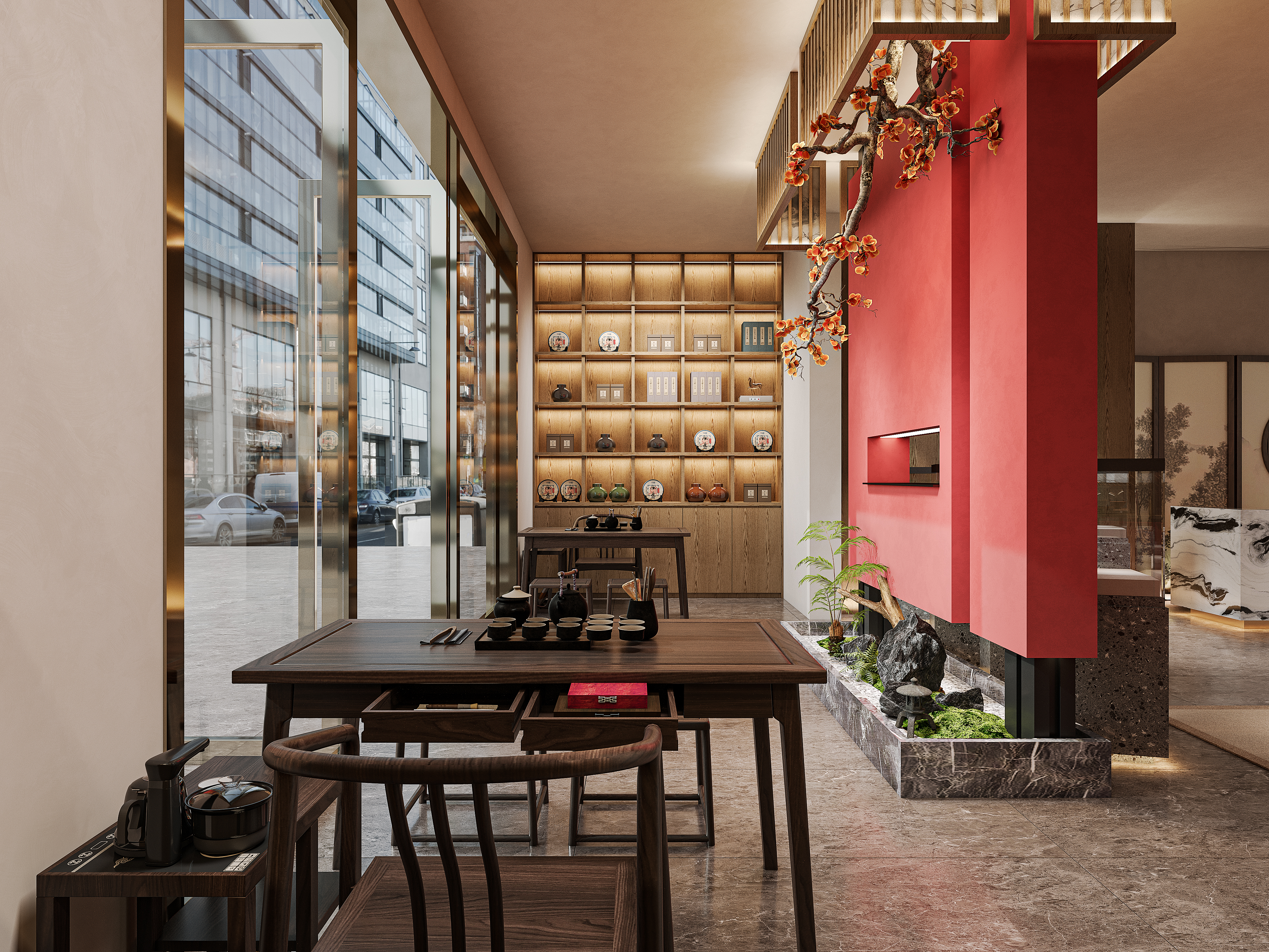 茶空间·近期渲染-5