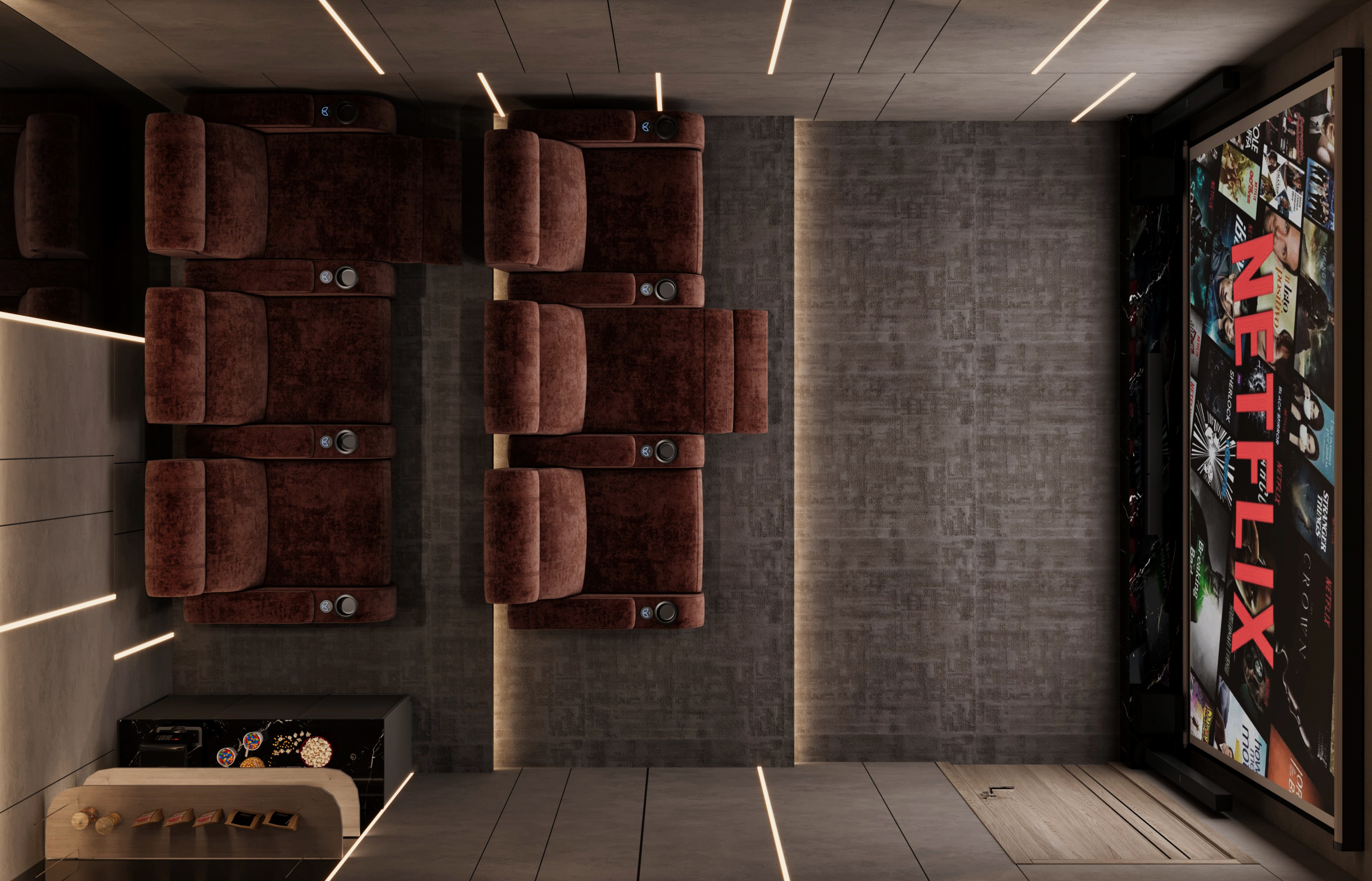 影音室丨Graffiti interior design-7