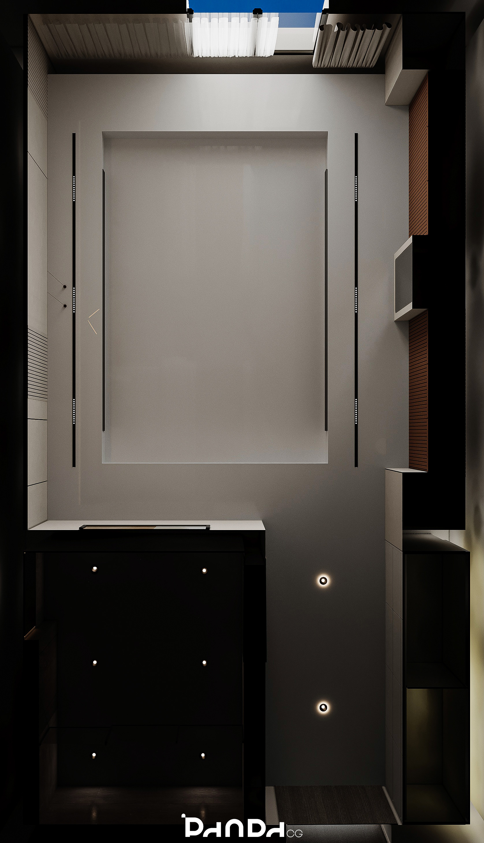 现代卧室与浴室设计丨Panda CG-12