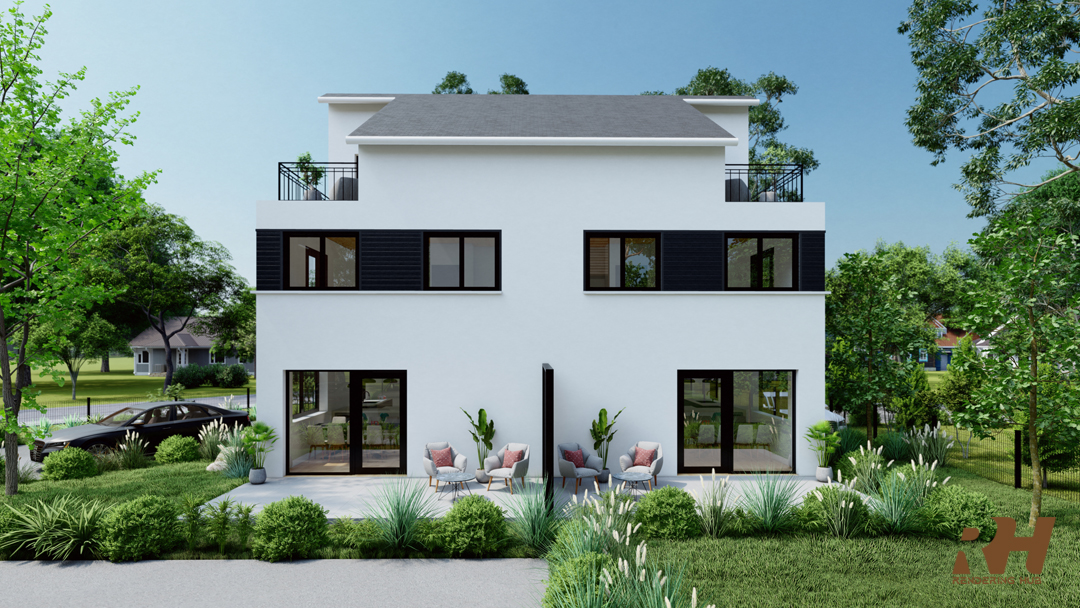 住宅区 E·外部效果图丨Architects-10